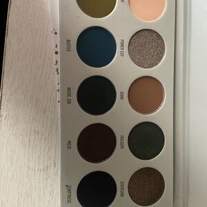 Eyeshadow Palette with Diverse Shades